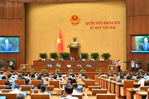 A plenary sitting of the 16th NA's second session (Photo: VNA)