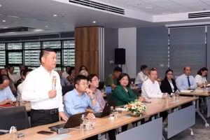 Participants in the conference on people-to-people diplomacy in Ho Chi Minh City on October 6, 2026 (Photo: VNA)
