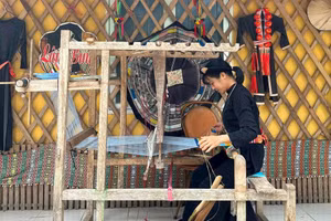 Nguyen Thi Thuy, who is hearing-impaired, was fortunate to be welcomed by the cooperative and taught a trade, helping her gain confidence and affirm her self-worth. (Photo: BAO ANH)