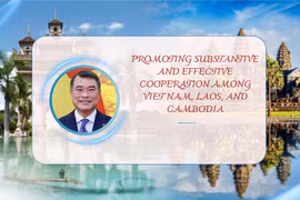 Promoting substantive and effective cooperation among Viet Nam, Laos, and Cambodia