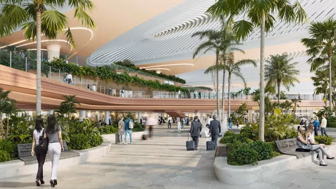 Terminal 2 at Phu Quoc International Airport (Photo: Sun Group)