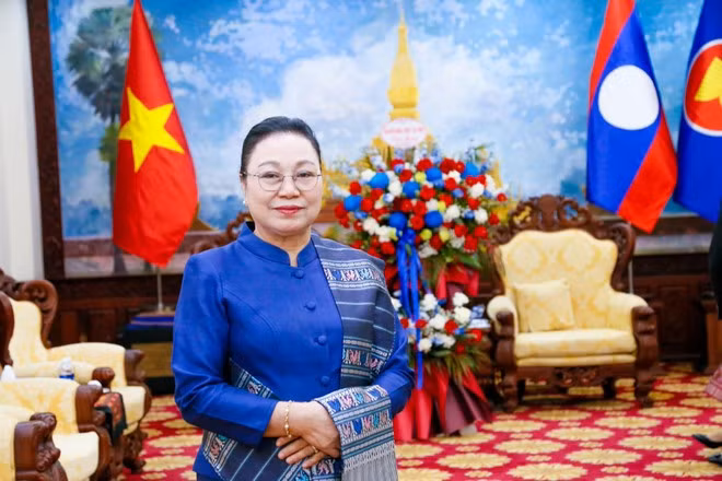 Lao Ambassador to Viet Nam Khamphao Ernthavanh (Photo courtesy of the Lao Embassy in Vietnam)