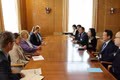 Nguyen Thi Thanh, member of the Party Central Committee and Vice President of the National Assembly, meets with Director-General of the United Nations Office at Geneva (UNOG) Tatiana Valovaya. (Photo: VNA)
