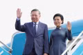 General Secretary of the Communist Party of Viet Nam Central Committee and President To Lam, and his spouse Ngo Phuong Ly leave Ha Noi on September 7 for a state visit to Russia, an official visit to France and attendance at the International Space Summit in Paris, from September 7 to 12. (Photo: VNA)