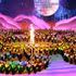 The grand Xoe dance performance with the participation of 2,026 people. 