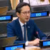 Ambassador Do Hung Viet, Permanent Representative of Viet Nam to the United Nations, speaks at the general debate of the UN General Assembly’s Second Committee (Economic and Financial Committee) in New York. (Photo: VNA)