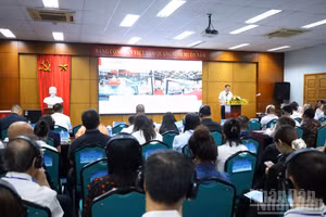 Promotional conference for the 2026 Viet Nam-China (Honghe) Border Economic, Trade, and Tourism Fair. (Photo: NDO)