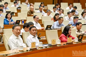 Deputies at the 16th National Assembly’s second session on October 26 (Photo: NDO)