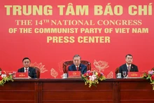 Party General Secretary To Lam on January 23 chairs an international press conference to announce the outcomes of the 14th National Congress of the Communist Party of Viet Nam.