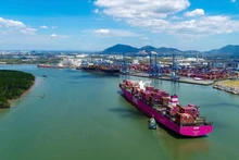 Tan Cang – Cai Mep International Port in Ho Chi Minh City. (Photo: VNA)