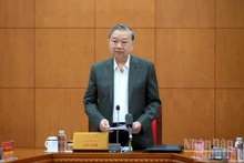 In pictures: Party chief works with subcommittees for 14th National Party Congress