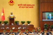 The meeting of the National Assembly on December 9.