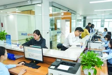 A transaction office of Co-opBank in Ninh Binh Province.
