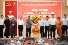 Greetings extended to Nhan Dan on Viet Nam Revolutionary Press Day
