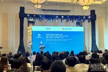 An overview of the ceremony marking ten years of Aus4Skills. (Photo: Trung Hung)