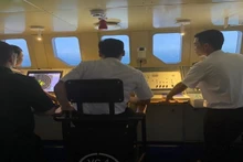 The maritime simulator developed by Viettel High Technology Industries Corporation.