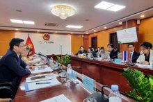 The working session between the Viet Nam Competition Commission and a delegation from the Thai Senate in Ha Noi on September 26 (Photo: congthuong.vn)