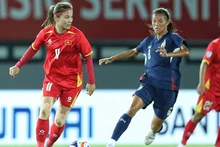 Viet Nam have won all three matches of the group stage at the 2025 ASEAN Women's Championship. (Photo: VNA)