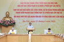 PM Pham Minh Chinh speaks at the conference. (Photo: Tran Hai)