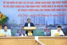 PM Pham Minh Chinh addresses the meeting. (Photo: Tran Hai)