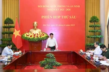 State President Luong Cuong, Chairman of the Council of National Defence and Security, chairs the council’s 6th meeting (Photo: Thuy Nguyen)