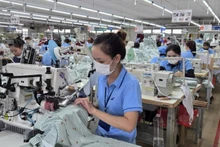 A clothes manufacturing facility in Quang Ngai Province. (Photo: Minh Khoi)