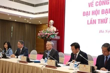 At the press conference on the preparation work for the first Congress of the Government’s Party Organisation for the 2025-2030 tenure. (Photo: VGP)