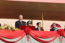 Party General Secretary To Lam delivers the address at the ceremony celebrating the 80th anniversary of August Revolution and National Day in Ha Noi on September 2. (Photo: VNA) 