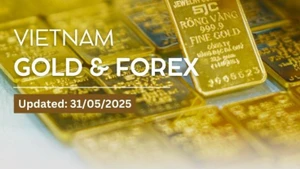 Infographic: Domestic and global gold prices on May 31 decline