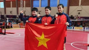 SEA Games 32: Vietnam sweeps wrestling, sepak takraw with three gold