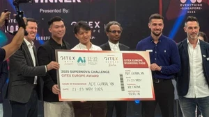 Nomi, an AI-powered personal finance assistant, wins the first prize at GITEX Asia 2025.