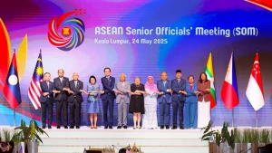 At the ASEAN Senior Officials’ Meeting in Kuala Lumpur on May 24. (Photo: VNA)