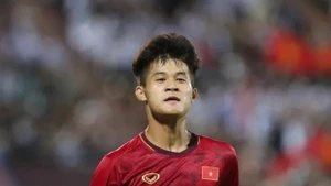 Vietnamese youngster Le Dinh Long Vu is one of the world's best young players in 2023. (Photo of VFF)