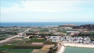 The area planned to build the Ninh Thuan 2 nuclear power plant in Ninh Hai district, Ninh Thuan province. (Photo: VNA)