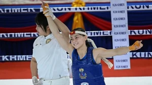 Vietnamese fighter Huynh Ha Huu Hieu (Photo: VNA)