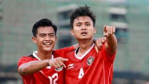 Indonesia advance into the the SEA Games gold medal match after beating Vietnam 3-2 in the semi-finals on Saturday. (Photo: Zingnews.vn)