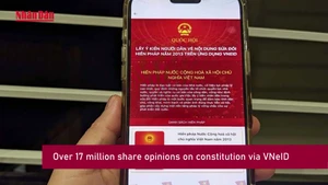 Video: Over 17 million share opinions on constitutional amendments via VNeID
