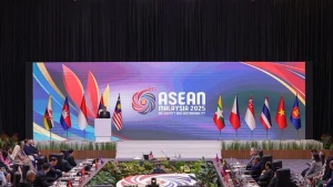 A view of the ASEAN Foreign Ministers’ Meeting in Kuala Lumpur, Malaysia on May 25. (Photo: VNA)