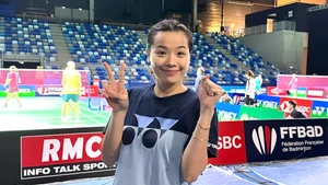 Vietnam's top female badminton player Nguyen Thuy Linh (Photo courtesy of Nguyen Thuy Linh)