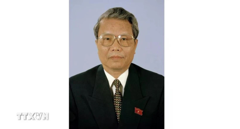 Comrade Tran Duc Luong, former Politburo member, former President of the Socialist Republic of Vietnam. (Photo: VNA)