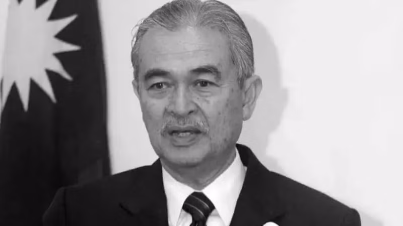 File photo of Malaysia’s fifth prime minister, the late Tun Abdullah Ahmad Badawi. (Photo: The Star)