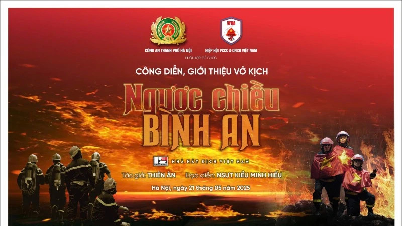 The play honours the noble, courageous, and humane image of the People’s Public Security officers, especially the Fire Prevention, Fighting, and Rescue Police force.