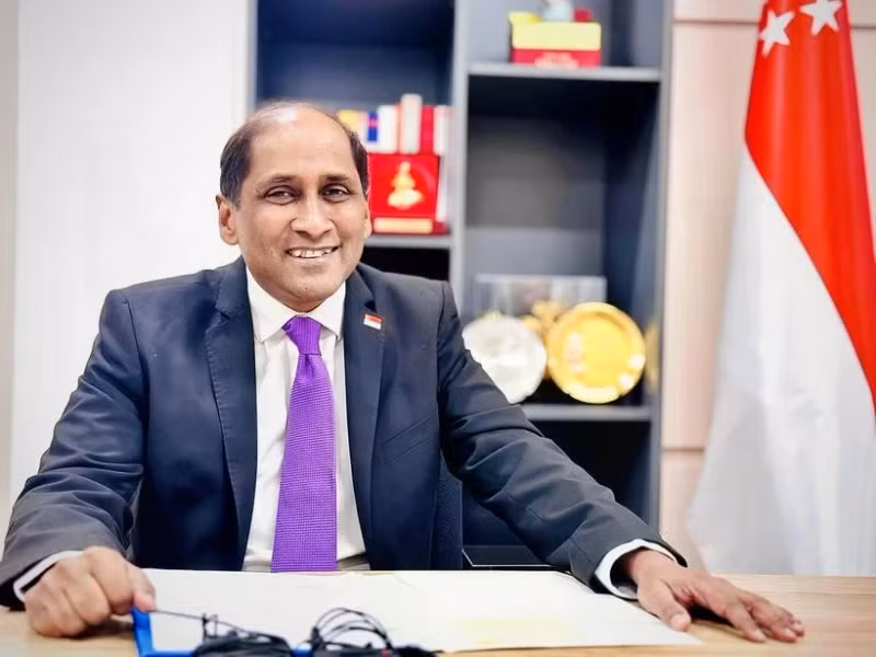 Singaporean Ambassador to Vietnam Jaya Ratnam (Photo: VNA)