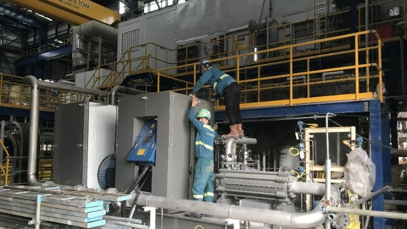 Lilama engineers install Nhon Trach 3 and 4 Thermal Power Plants.