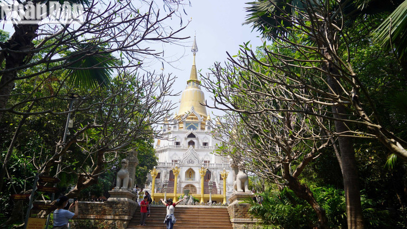 Buu Long Pagoda is one of the famous places visited by many tourists when traveling in Ho Chi Minh City.
