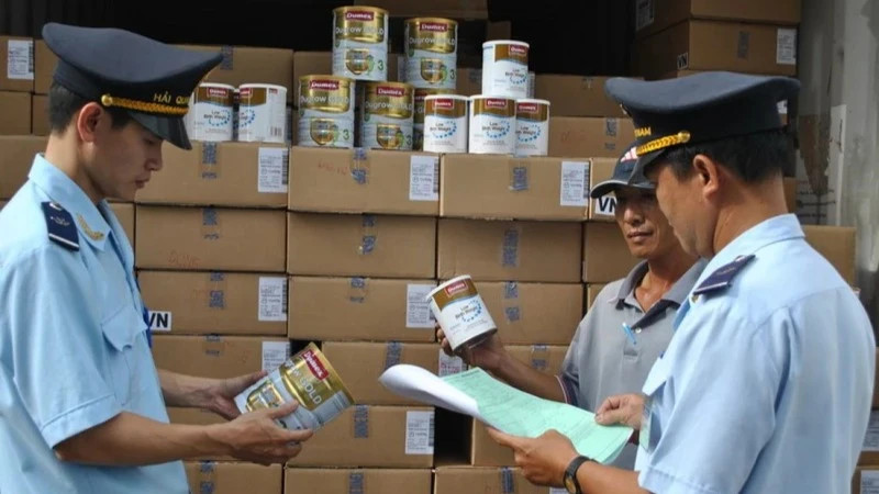 The authorities conduct inspections on products and quality.