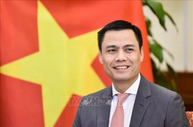 Ambassador Dang Hoang Giang, Vietnam's Permanent Representative to the United Nations (Photo: VNA)