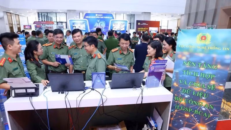 Exhibition on Digital Transformation in the People’s Public Security Force.