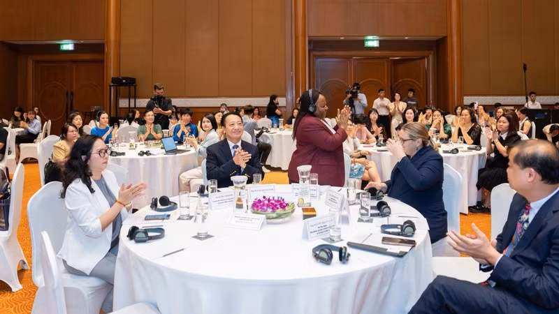 Delegates at the event