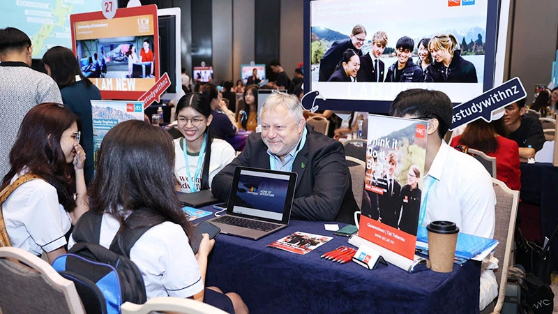 Education is an area of cooperation that the two countries have focused on. (Photo courtesy of the New Zealand Embassy in Vietnam)